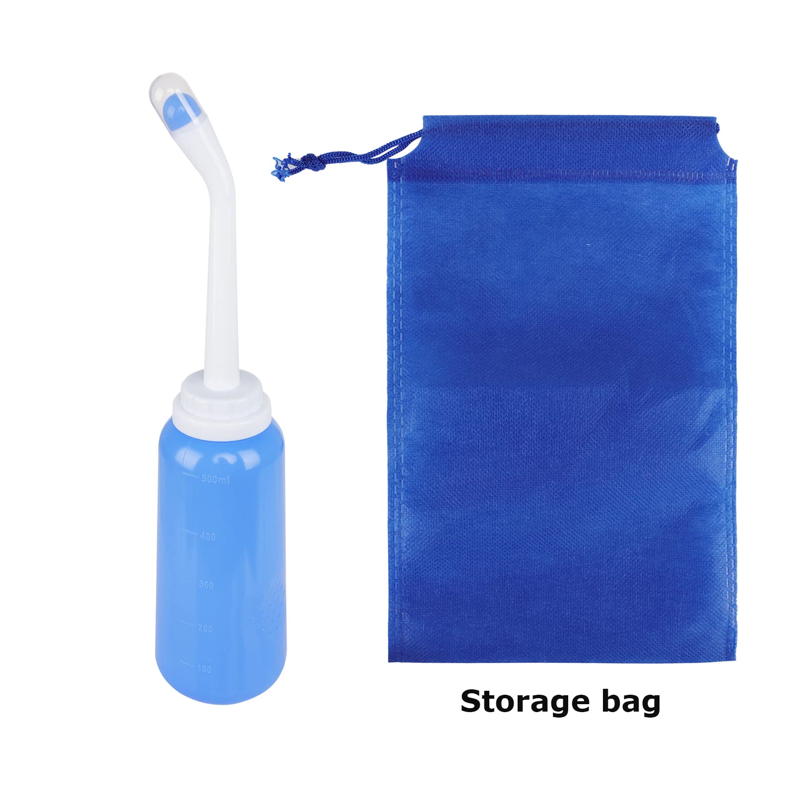 Reusable Vaginal Douche Cleaner for Women Portable Perineal Bottle Vaginal Cleansing System Vaginal Cleaner Bidet Bottle Sprayer Peri Bottle Irrigator Anal Douche Cleaning Kit Vaginal Enema Cleanser