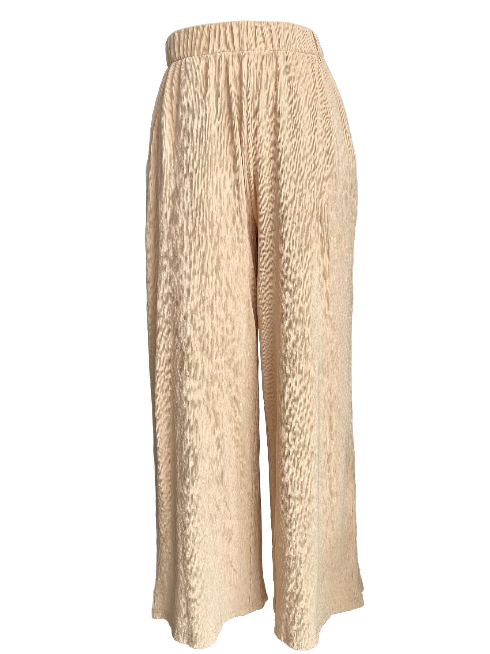 2025 Women Pants Summer Casual Loose Wide Leg Palazzo Pants