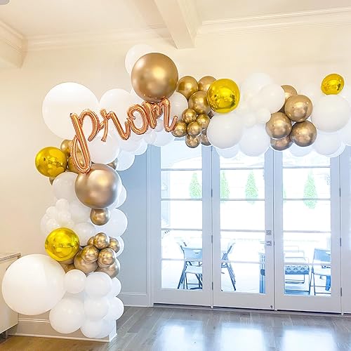 Miniatura 5 de Globos blancos, paquete de 66 globos de látex de perlas blancas de 12 pulgadas para bodas, cumpleaños, graduaciones, despedidas de soltera, baby