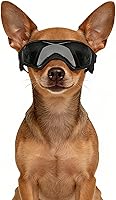 Vista 7 de ENJOYING Gafas de sol para perros pequeños, protección UV, gafas de sol para gatos grandes, niebla, resistentes al viento, protección contra ojos