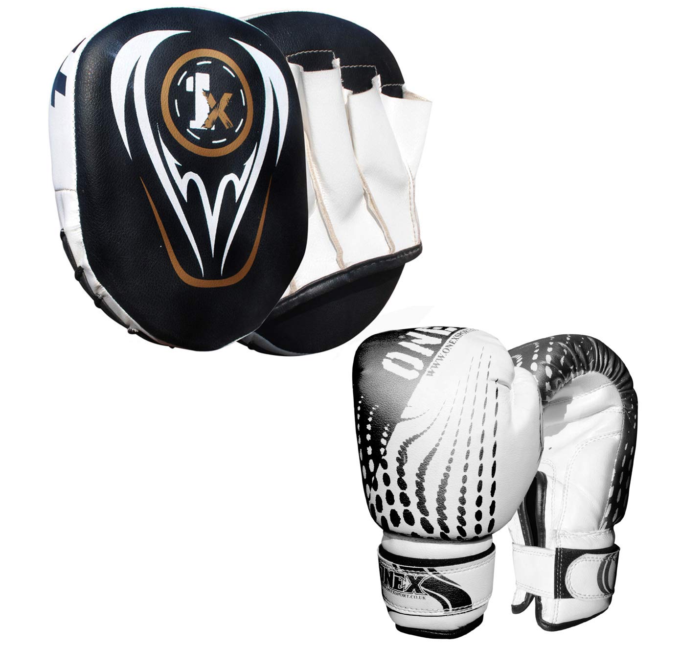 Set Boxe Bambini ONEX - Guanti 6oz E Pad Da Allenamento, Per Kickboxing E MMA - Foto 8