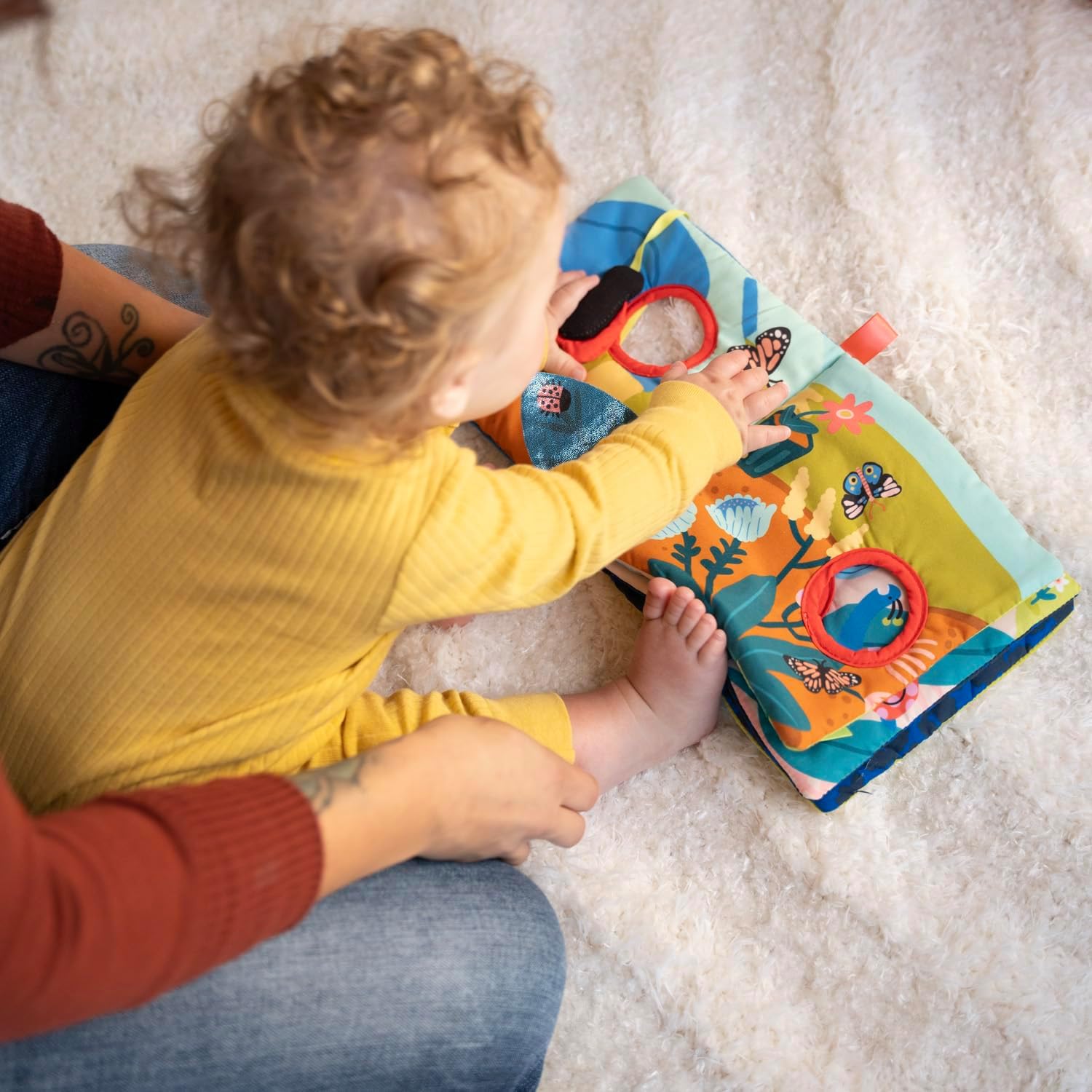 Manhattan Toy Bugging Through Sensory Book
