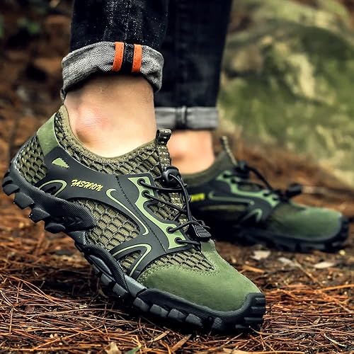 Miniatura 6 de YING LAN Zapatos de agua de secado rápido antideslizantes para playa, natación, deportes acuáticos, buceo, vela, kayak, pesca, descalzo, piscina,