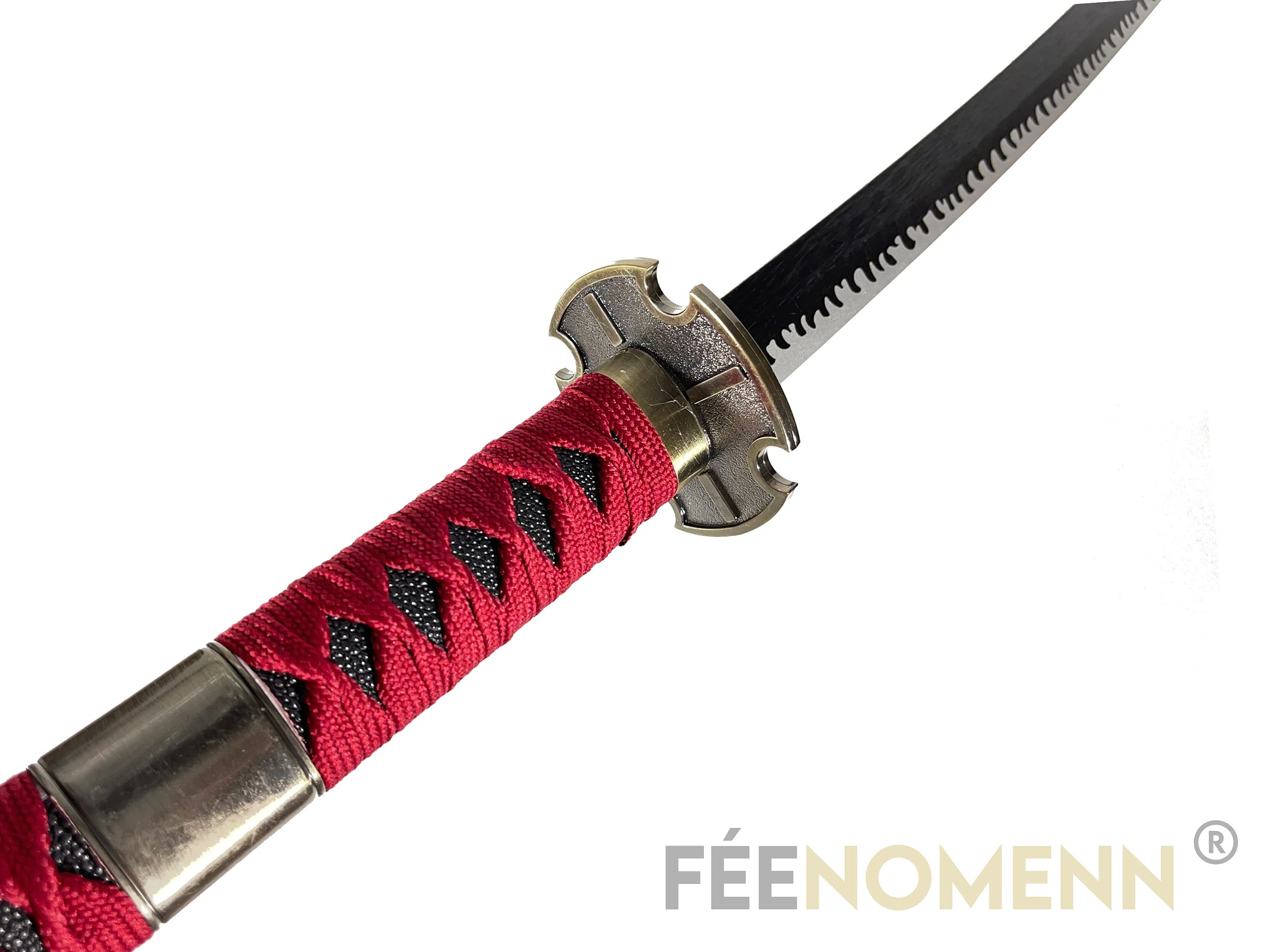Katana One Piece Zoro KITETSU - Epée Lame Bois - Support Japonais Inclus