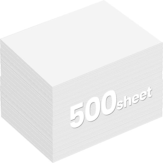 Harloon 500 Sheets Construction Paper Bulk Heavyweight