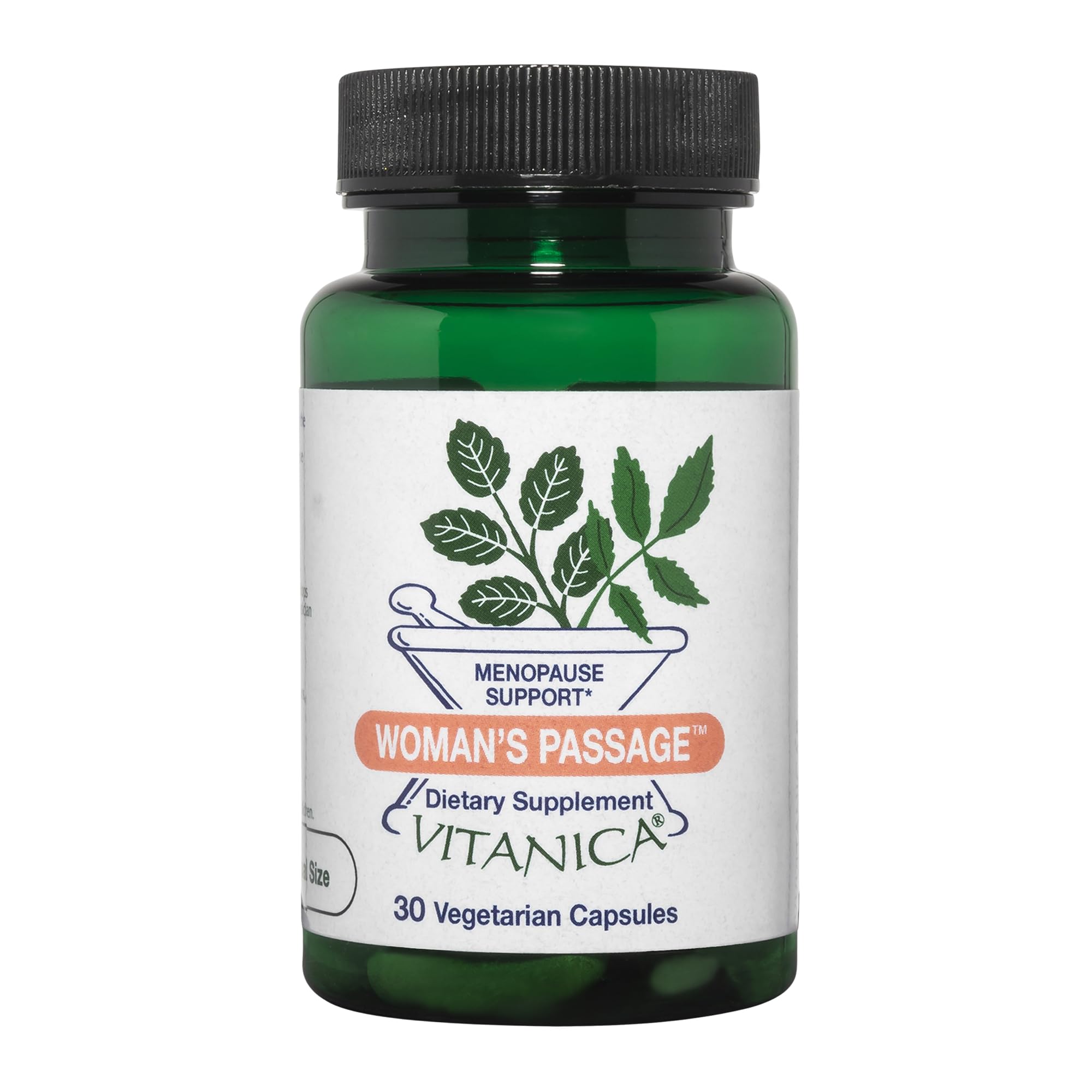 Vitanica, Woman's Passage, Menopause Support, Vegan, 30 Capsules