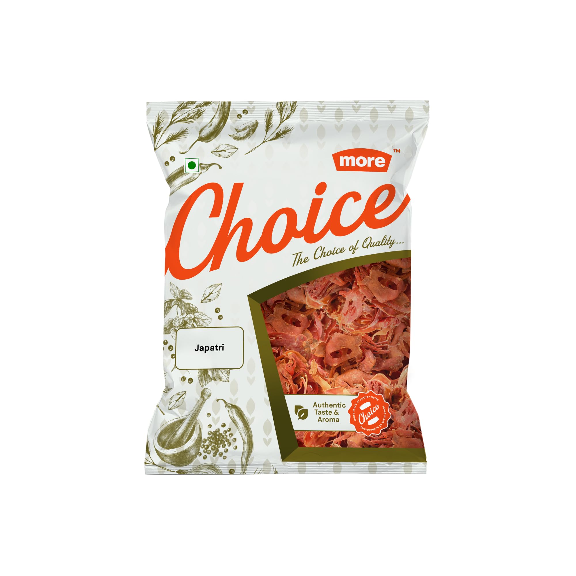 More Choice Spices-Mace (Japatri) Powder, 20 Gram Pouch