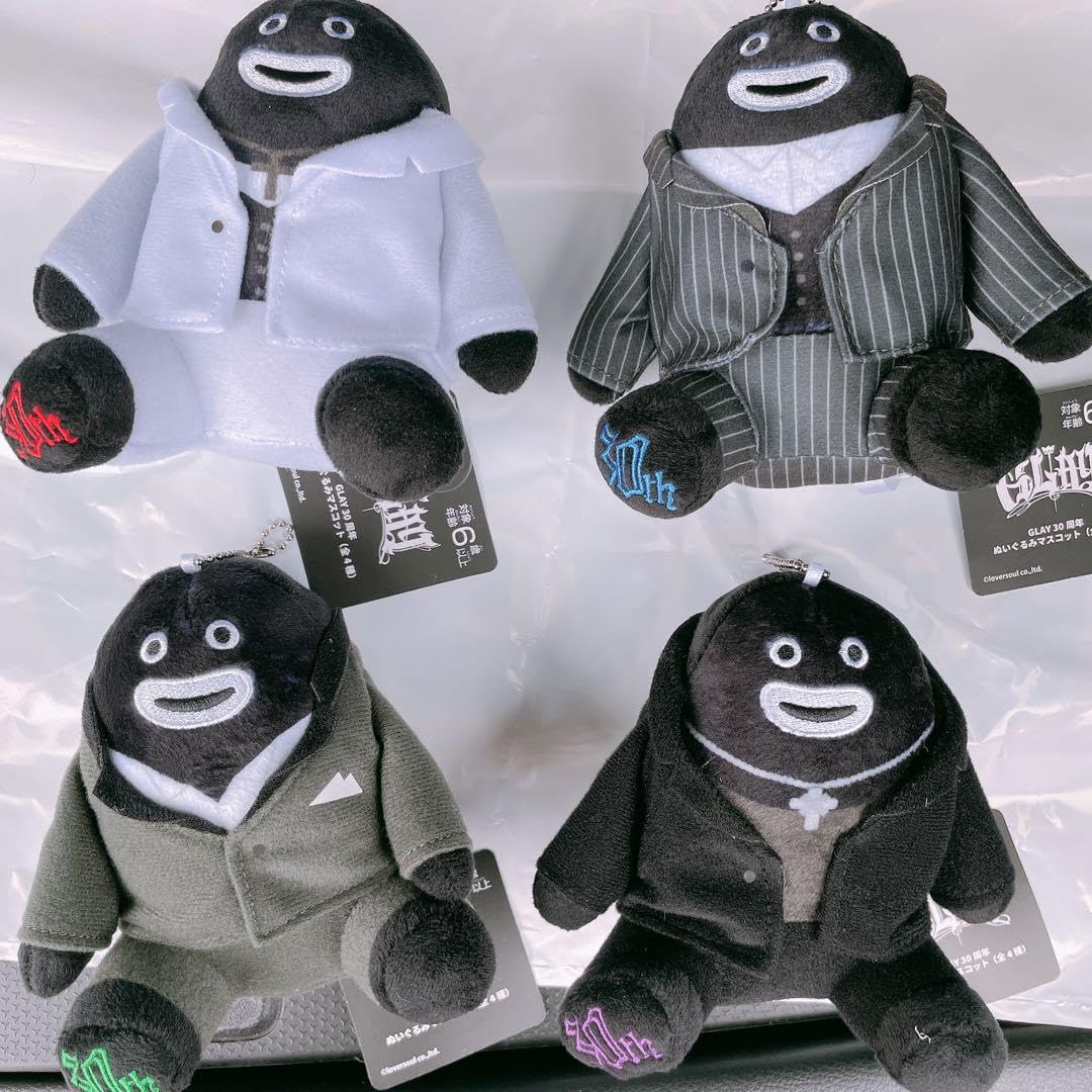 Amazon.co.jp: GiGO限定 GLAY ZURA マスコット 全種セット : おもちゃ