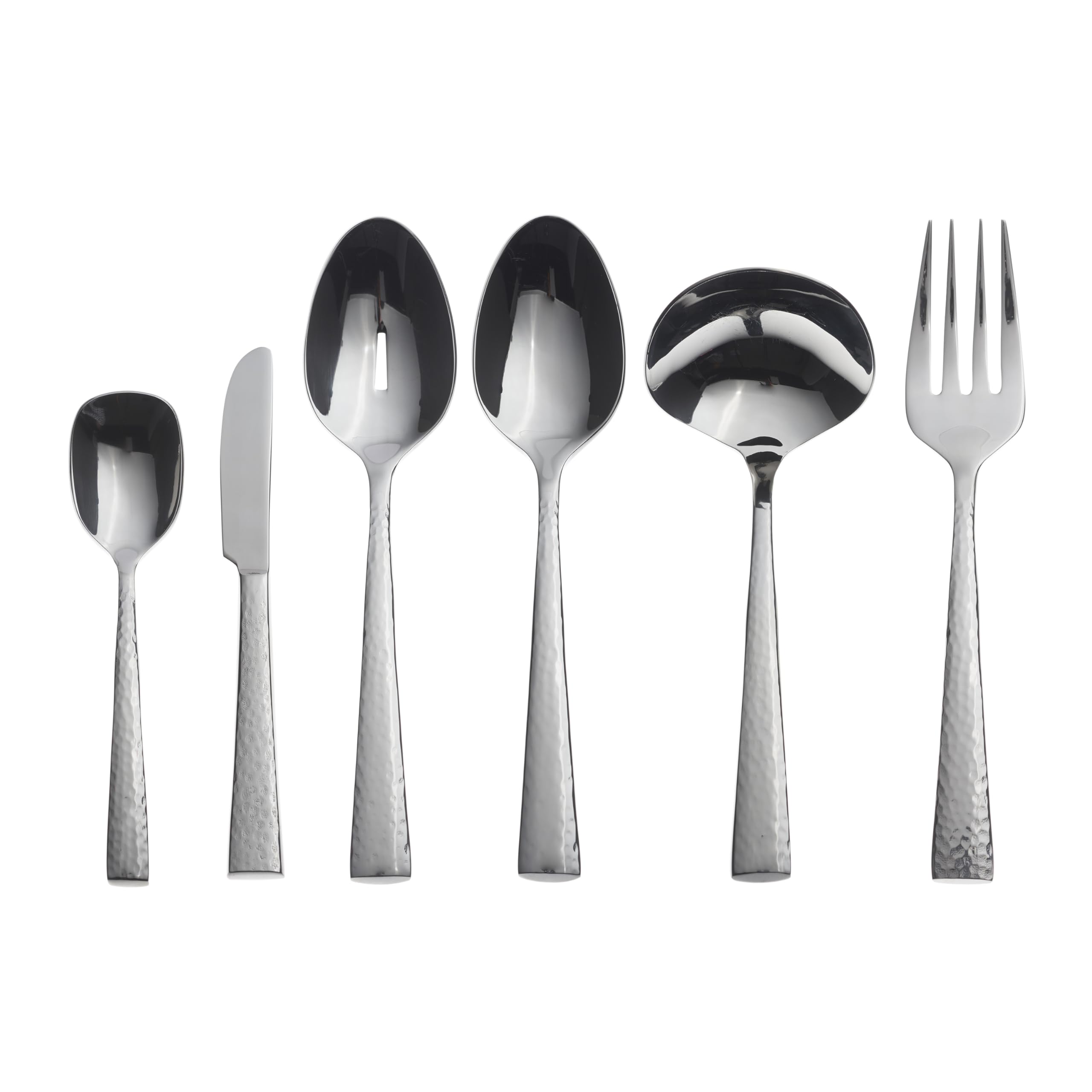 Amazon.com | Oneida Cabria 6 Piece Fine Flatware Serve Set, 1.15