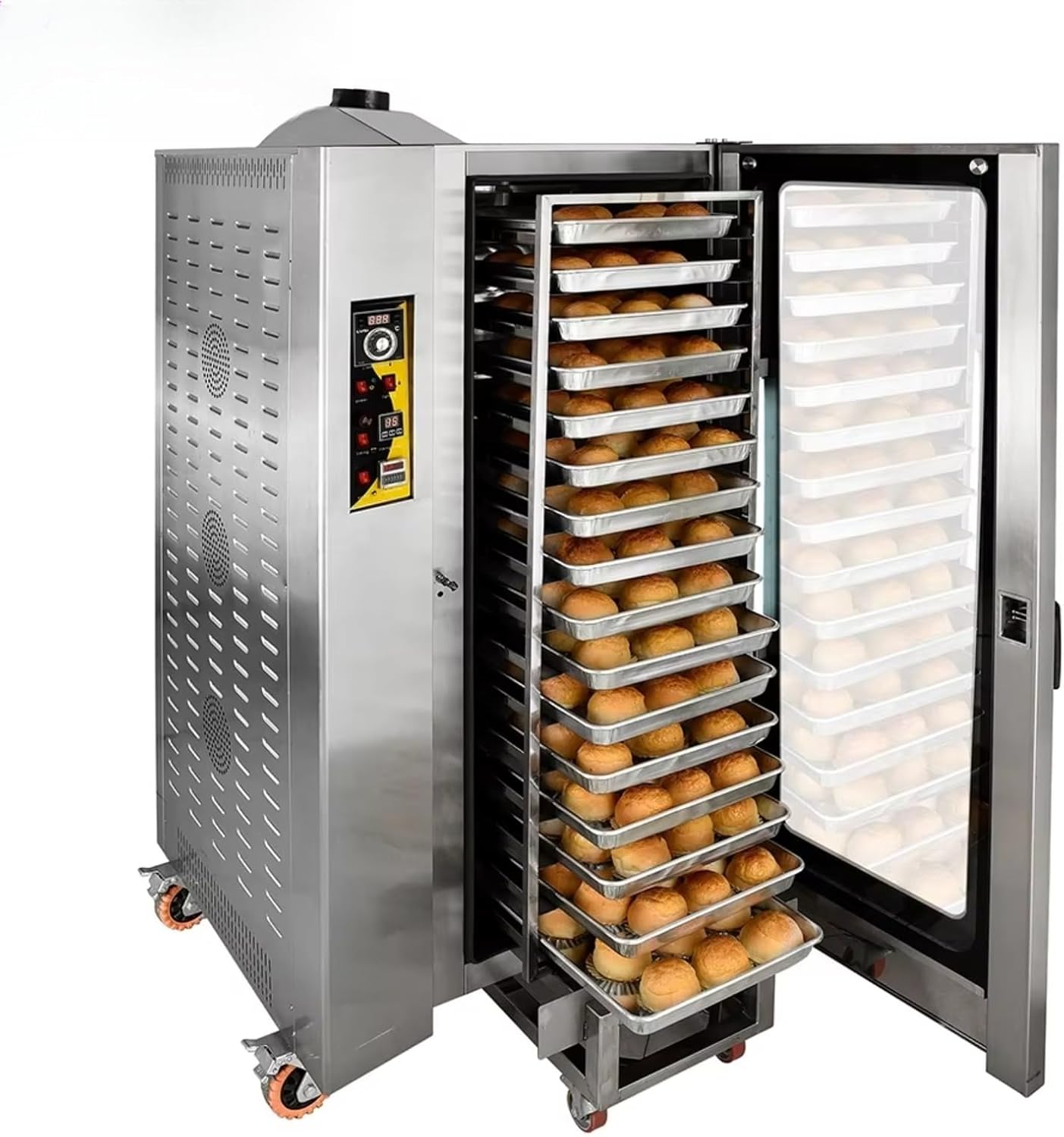 Gas Convection Baking Equipment, Commercial Kitchen Oven, Convection Baking Machine With Even Heat Distribution and Spacious Baking Chamber for Restaurants, Bakeries and Food Shops