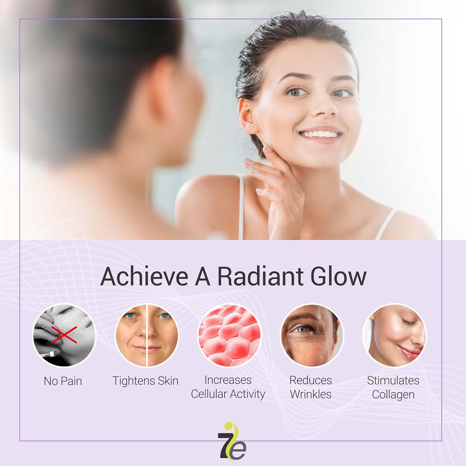 Buy 7E Wellness MyoLift Mini Microcurrent Facial Device & Conductive