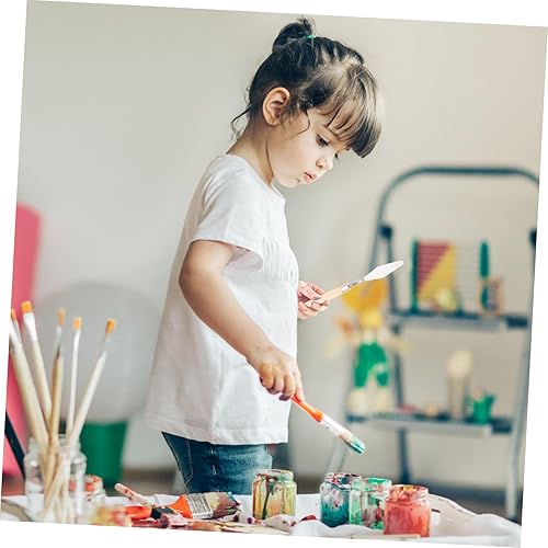 Miniatura 4 de Raspadores de pintura de acero inoxidable, juego de 5 piezas, espátulas para pintura directa sobre lienzo