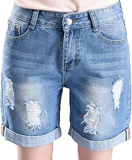 pantaloncini jeans larghi