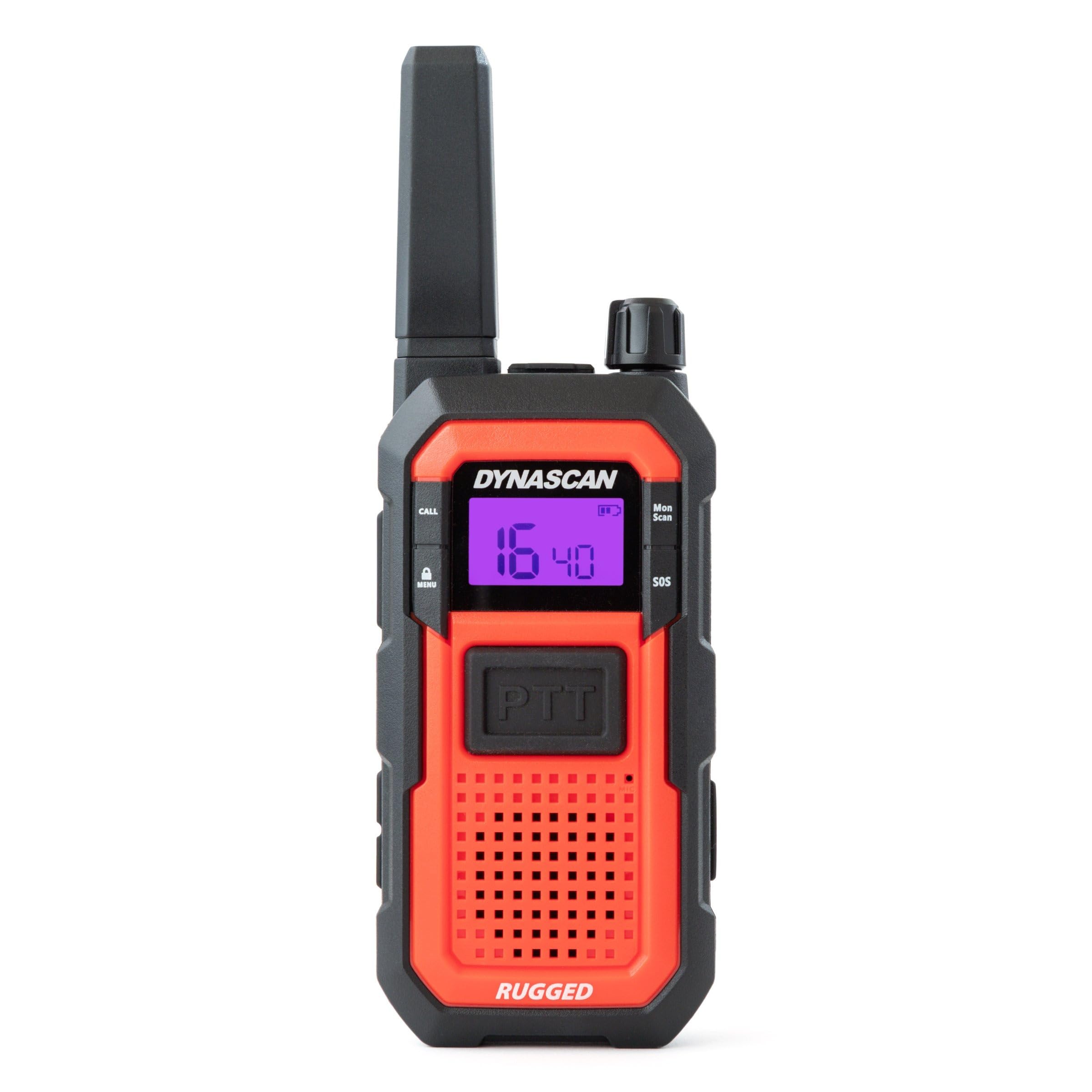 Stazione radio portatile Dynascan RUGGED PMR 446 MHz, 0,5 W, 16 canali, IP67
