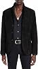John Varvatos Mens Rind Jacket, Black