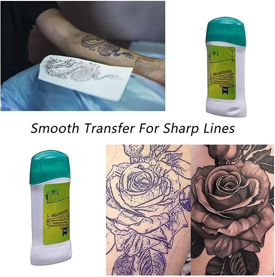 Tattoo Transfer Cream Stencil Gel, Safe Tattoo Transfer Gel Clear & Long Lasting Tattoo Stencil Gel for Tattoo Artists and Beginners