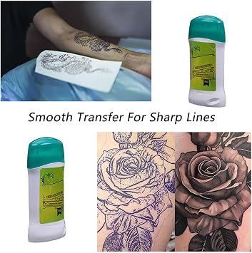 Tattoo Transfer Cream Stencil Gel, Safe Tattoo Transfer Gel Clear & Long Lasting Tattoo Stencil Gel for Tattoo Artists and Beginners