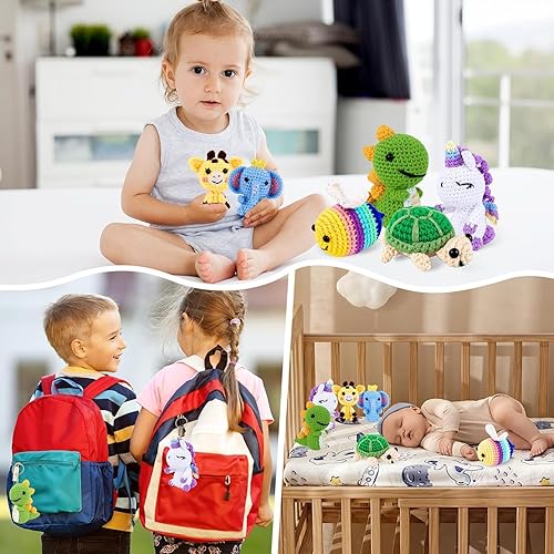 Miniatura 7 de Crochet Kit for Beginners with Step-by-Step Video Tutorials  Amigurumi Crochet Starter Kit for Adults, Teens & Kids  Make Your Own Stuffed Animals