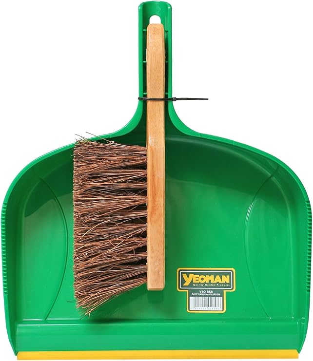 Yeoman Large Dustpan And Hand Brush Amazon.co.uk Grocery