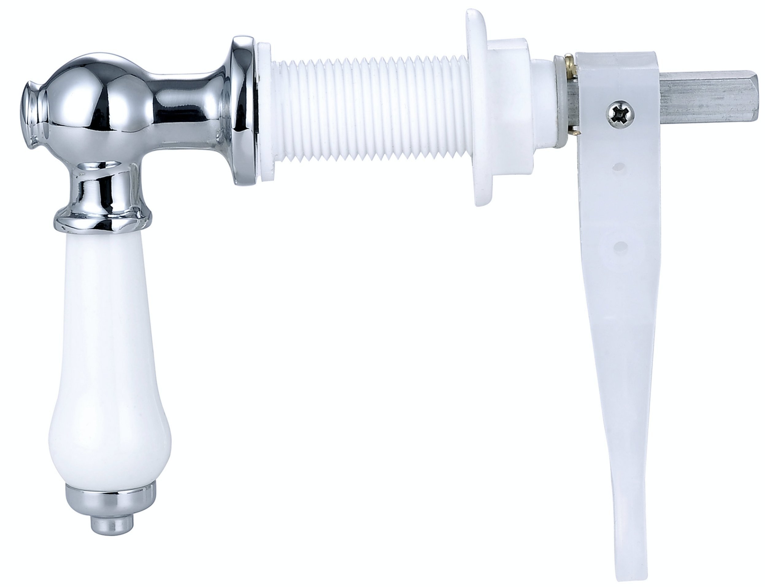 Sponsored Ad – 3/8" Small Bore Traditional Victorian Ceramic Toilet Cistern Lever Flush Handle