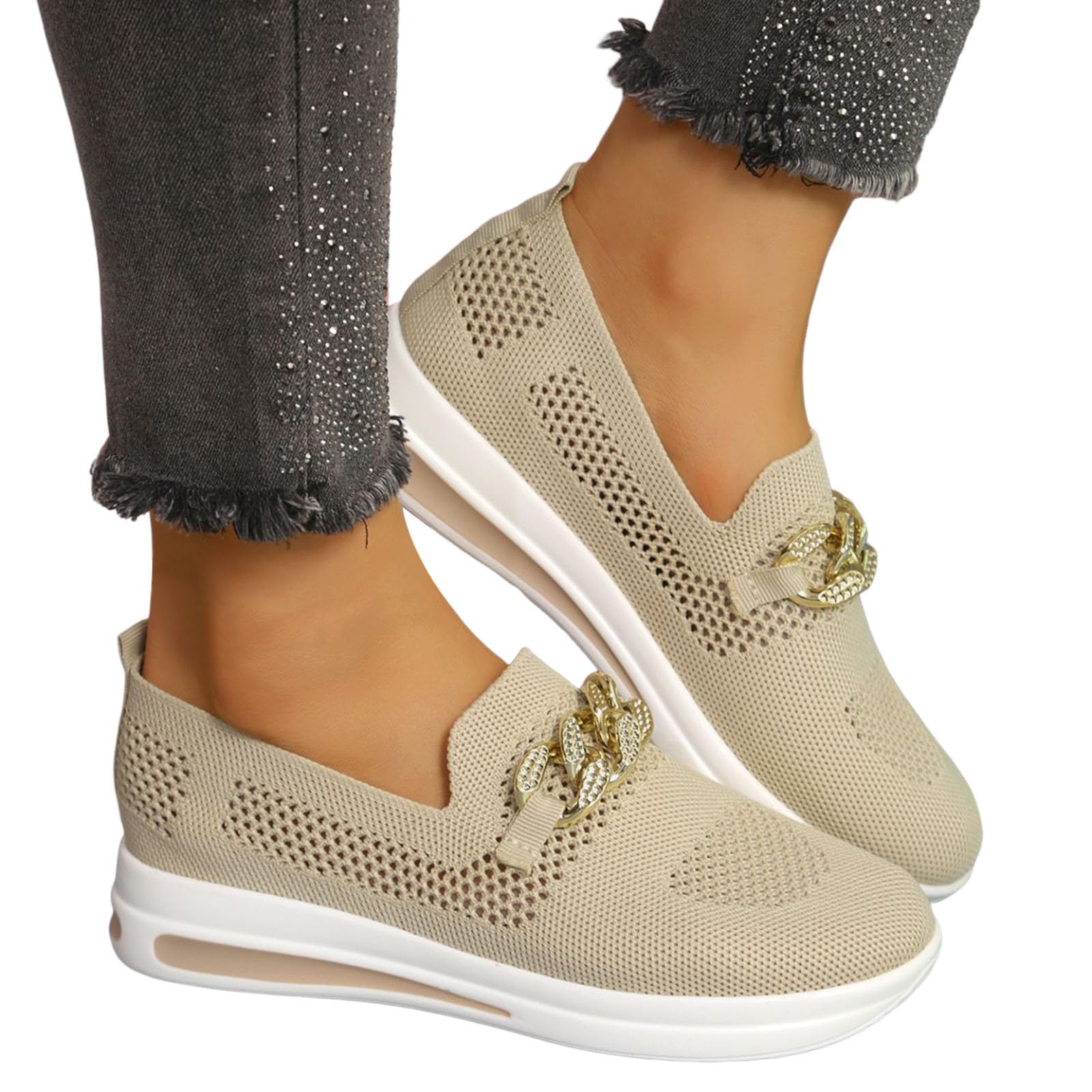 Orthopädische Schuhe Damen Hallux Turnschuhe Komfort Breite Fuß Shoes Straßenlaufschuhe Weite H Elegant Sommerschuhe Freizeitschuhe Atmungsaktive Bequeme Walkingschuhe Laufschuhe