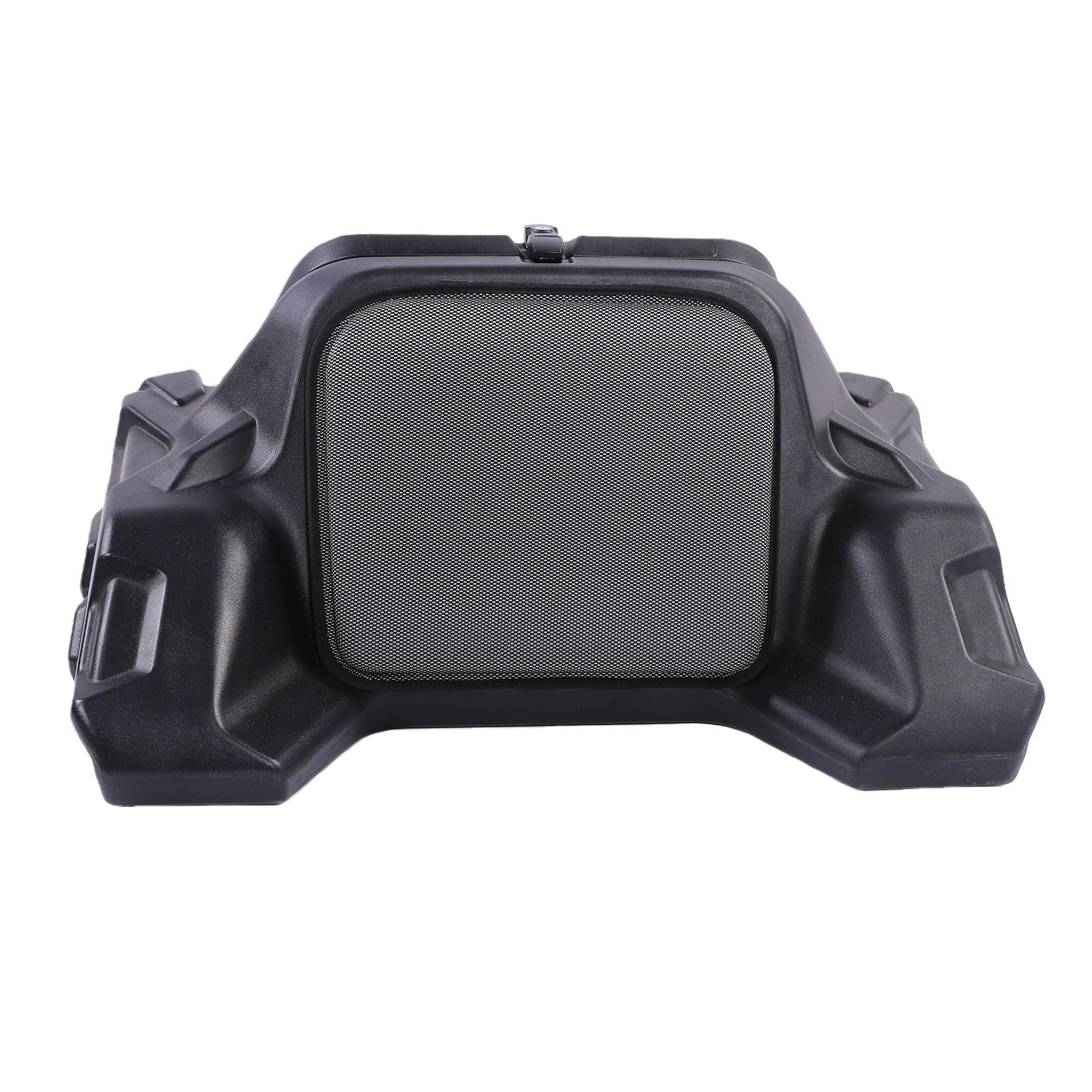 Cocoarm Caja de Almacenamiento Trasera para ATV de 70 litros, Caja de Carga Trasera Impermeable con Cerradura ABS con Respaldo Acolchado, Soporte para Bastidor de Tubos, Almacenamiento a Prueba de