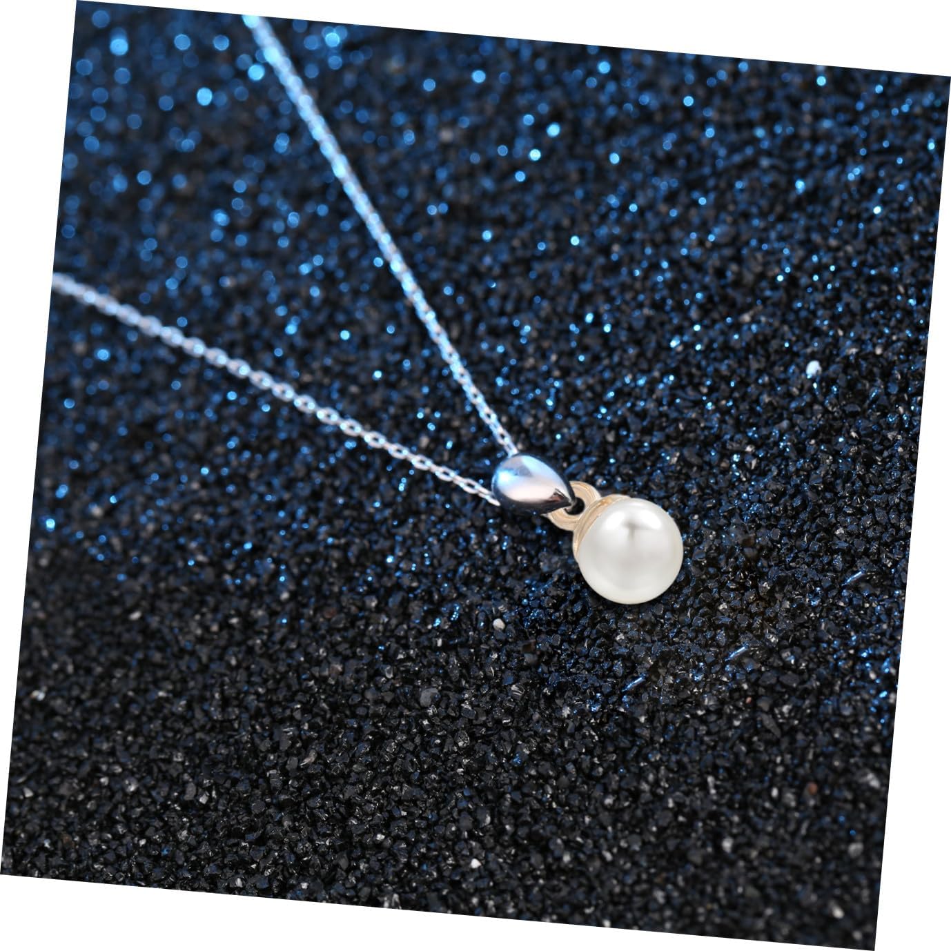 400pcs Bowl-Shaped Pearl Pendant Connectors Eye Pin Bails for Jewelry Making DIY Craft Supplies with White K and Gold Finish Beads Charms for Custom Necklace Bracelet Design