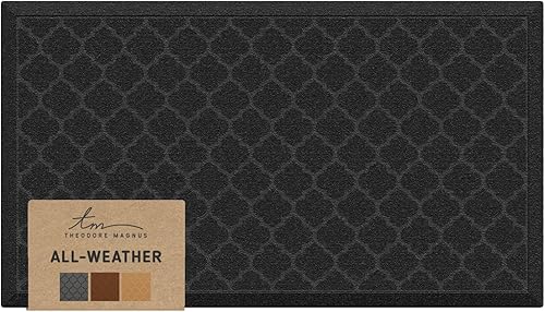 Tapete prémium para todas las estaciones con parte trasera de goma antideslizante, resistente a la intemperie, a las manchas y a la decoloración,