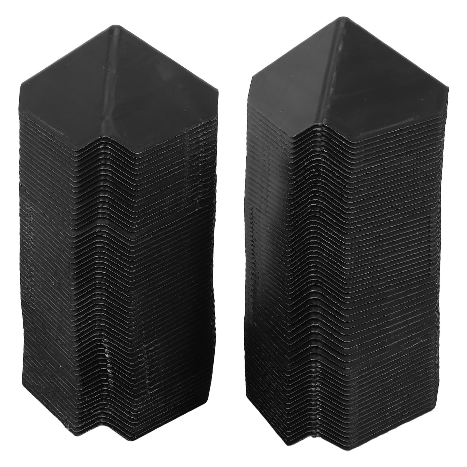 Gatuida Protezioni angolari per scatole da 100 pezzi: Protezioni angolari per scatole di spedizione da 70x70 mm - per bordi in plastica - di rinforzo per imballaggi di bagagli e mobili