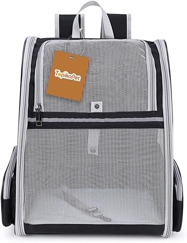 Cat Carrier Backpack Soft, Small Dog Carrier with Mesh Ventilation