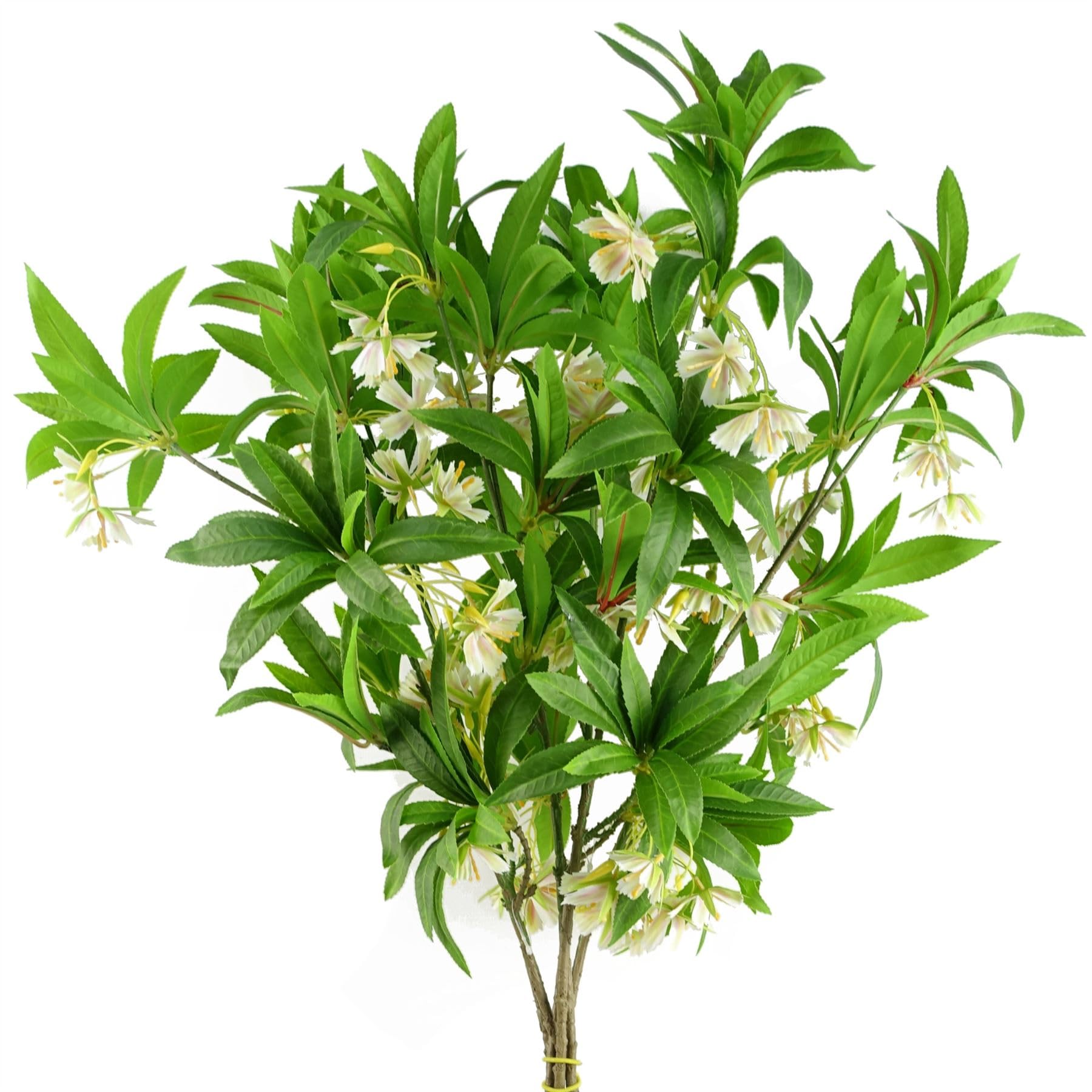 Artificial Foliage Stem Pack of 6 90cm (3ft) Realistic Faux Floristry Wedding UK