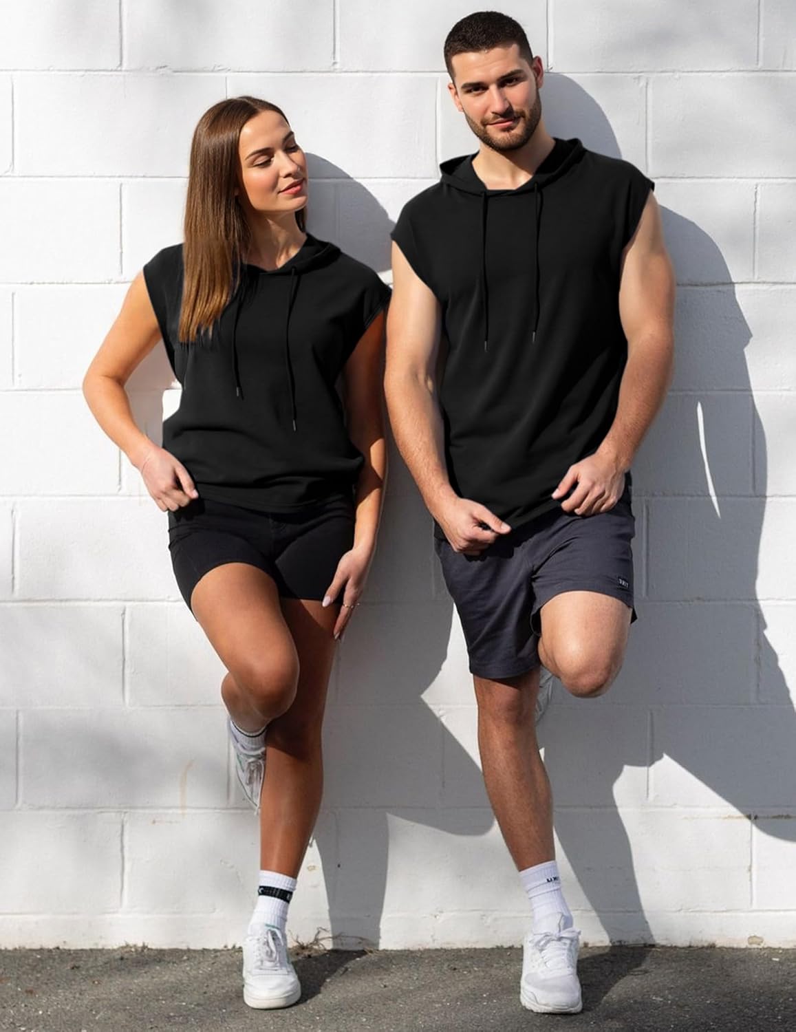 JMIERR Men's Drawstring Hooded Shirts - Casual Loose Fit Cotton Hoodies Tee Shirt for Daily Wear - Image 9