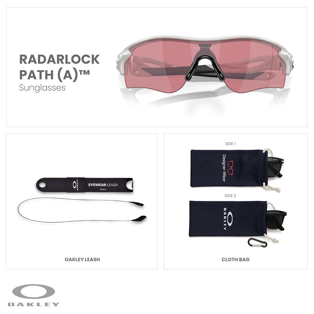 Amazon.com: Oakley Radar Lock Path Asian Fit OO9206 Low