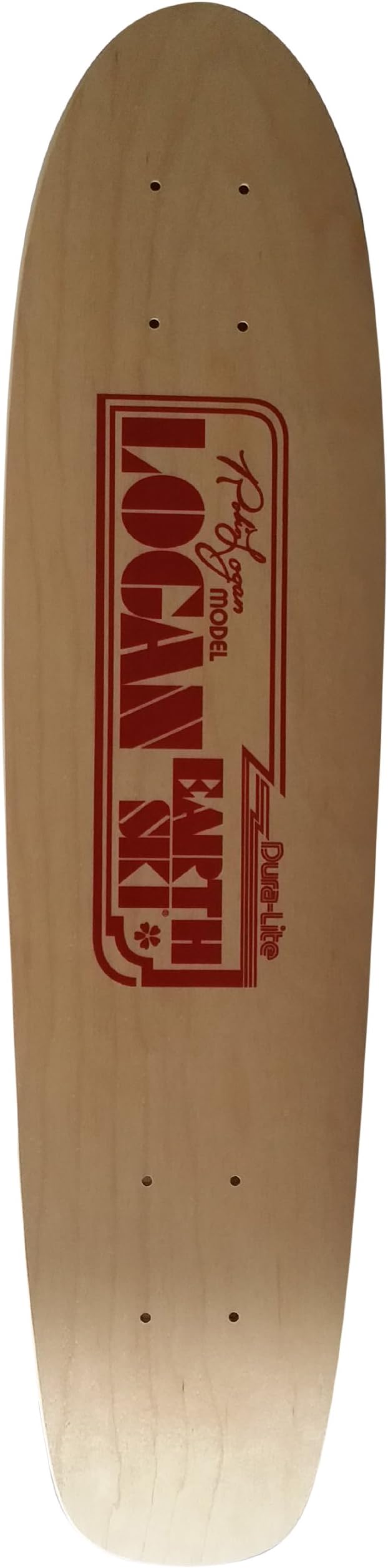 Dura-Lite Robin Logan Model Deck, 7.25 x 29.33-Inch/15.75-Inch WB, Red