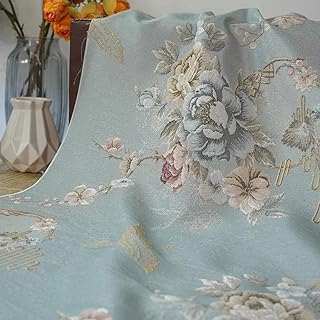 2 Meter Retro Yarn Dyed Fabric Women's Autumn Winter Dress DIY Sewing Fabric