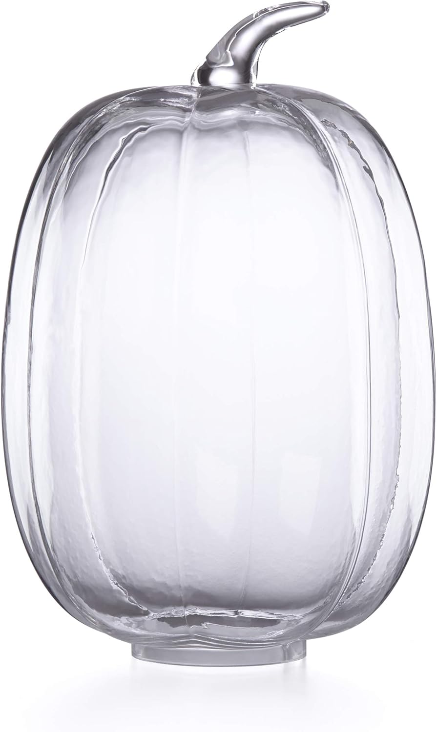 Lenox Pumpkin Large Cloche Centerpiece, 15-Inch Height, Glass, Dining Table Centerpiece, Fall Decor Indoor, Halloween Decorations, Halloween Decor Indoor, Pumpkin Decoration, Autumn (Clear 1 Piece)
