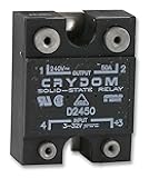 CRYDOM D2450 24 VAC, 3-32 VDC Control Voltage, 50 AMP, Dual State, General Purpose, IP00, Panel Mount, SCR Output, Screw Termination, Solid State Relay, Zero Crossing Switch Mode