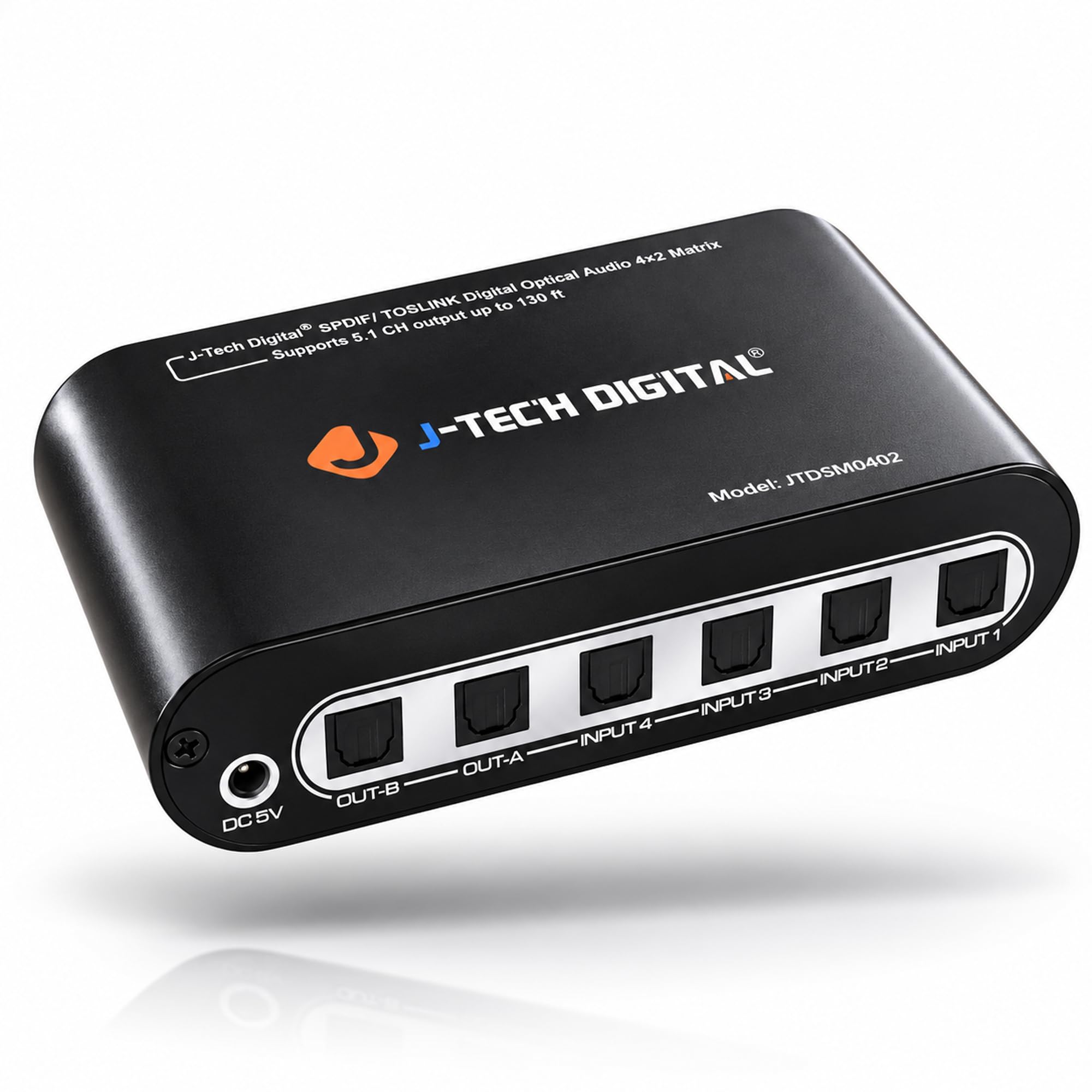 Amazon.com: J-Tech Digital SPDIF TOSLINK Optical Audio Matrix