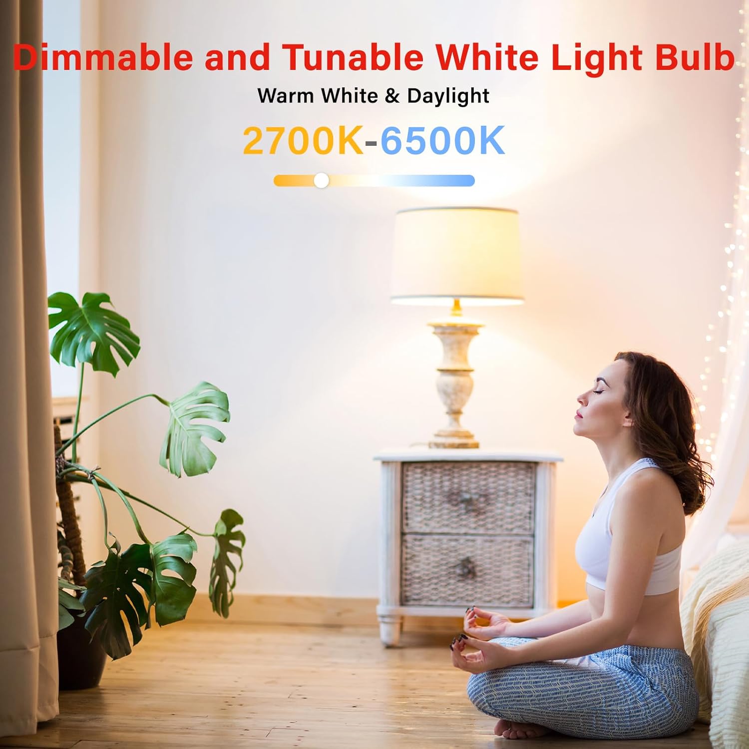 Sengled Dual Mode Smart Light Bulbs, Remote & App Control Smart Bulb , Tunable White BR30 Led Bulb 2700K-6500K 100W, Group Control, Timer, Sunrise & Sunset (4P No Remote, No Support Alexa & Google)