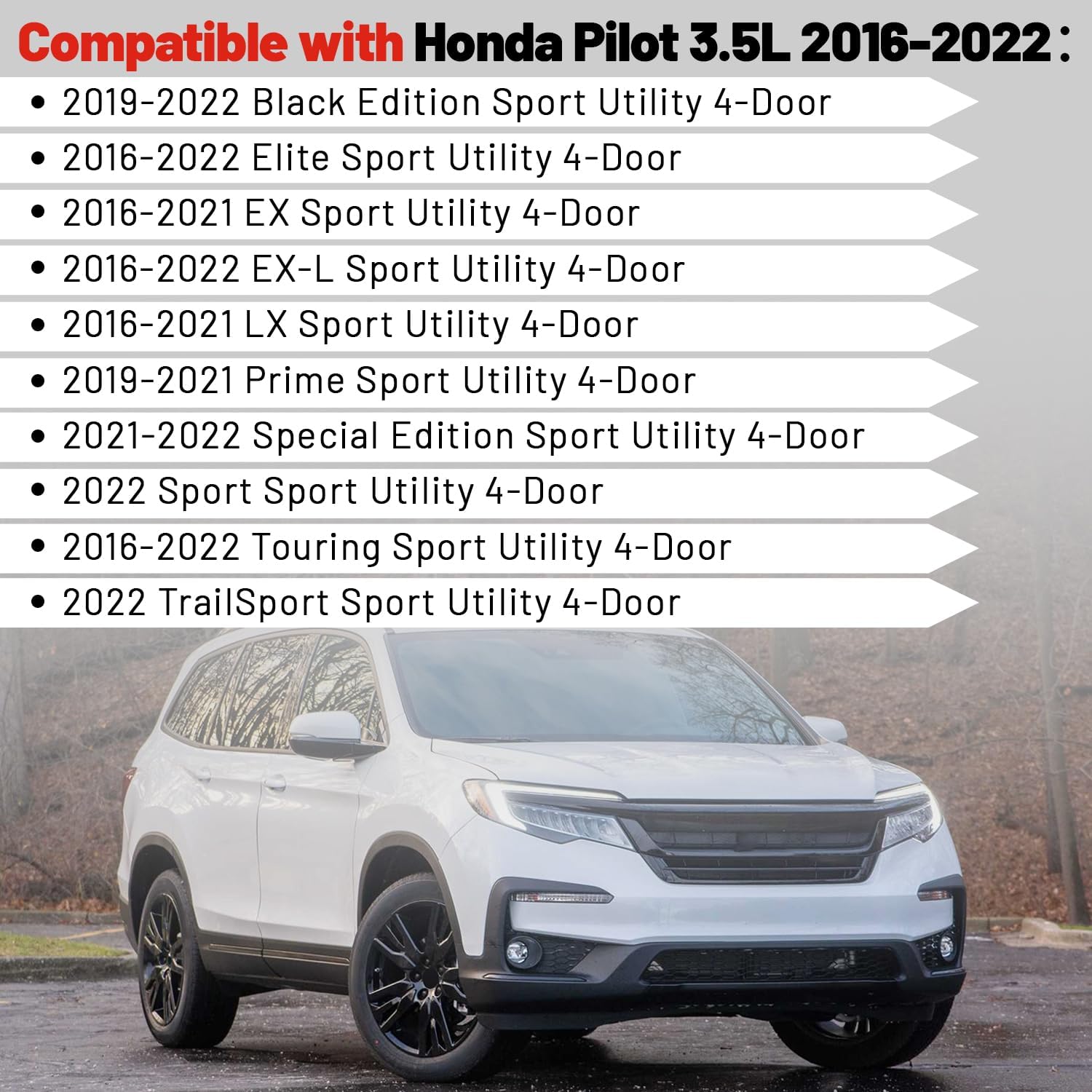 ‎686-373 Front Left Steering Knuckle Assembly Compatible with Honda Pilot 3.5L V6 2016-2022, Driver Side Spindle Knuckle 51216-TZ5-R00 51216-TZ5-A00