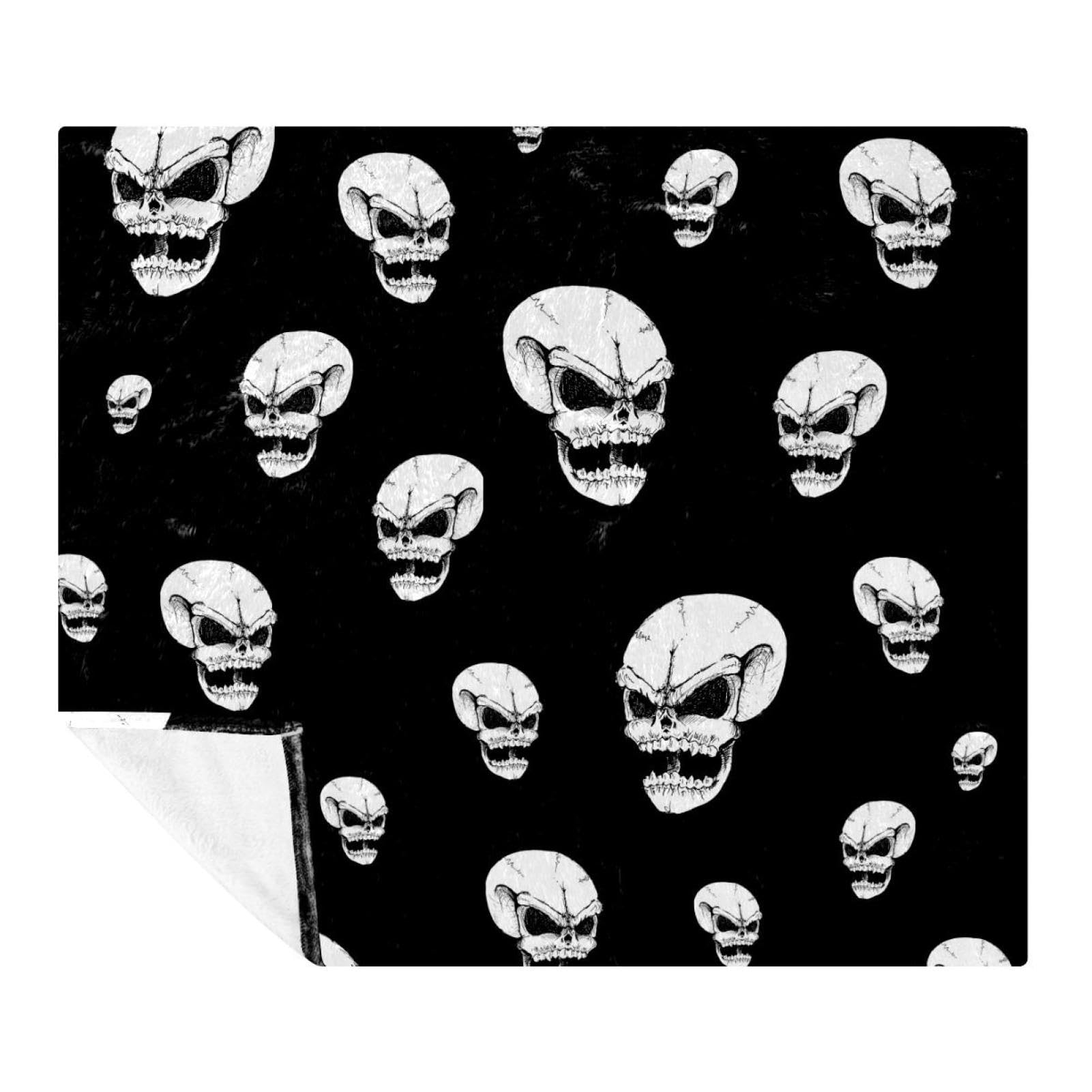Couverture microfibre Fury plaid léger contre le froid sur le canapé