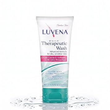 LUVENA Feminine Wash pH Balanced Sweet Pea Intimate Cleanser 6.76 oz 1 Pack