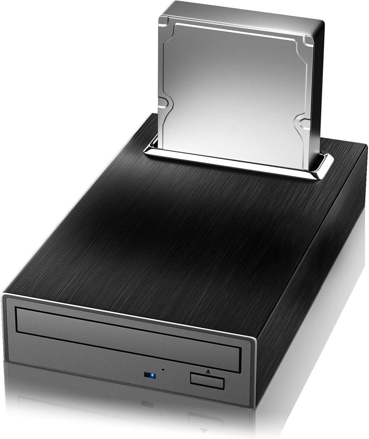 Yaeonku Lecteur Blu-ray externe 4 en 1, 16 x USB 3.0 et lecteur Blu-Ray externe de type C, chargeur rapide multifonctionnel, graveur CD/DVD de bureau, graveur CD/DVD avec boîtier de disque dur