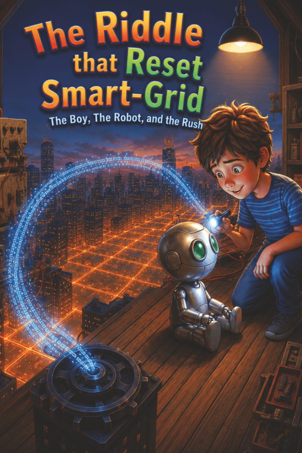 The Riddle that Reset Smart-Grid: The Boy, The Robot and the Rush