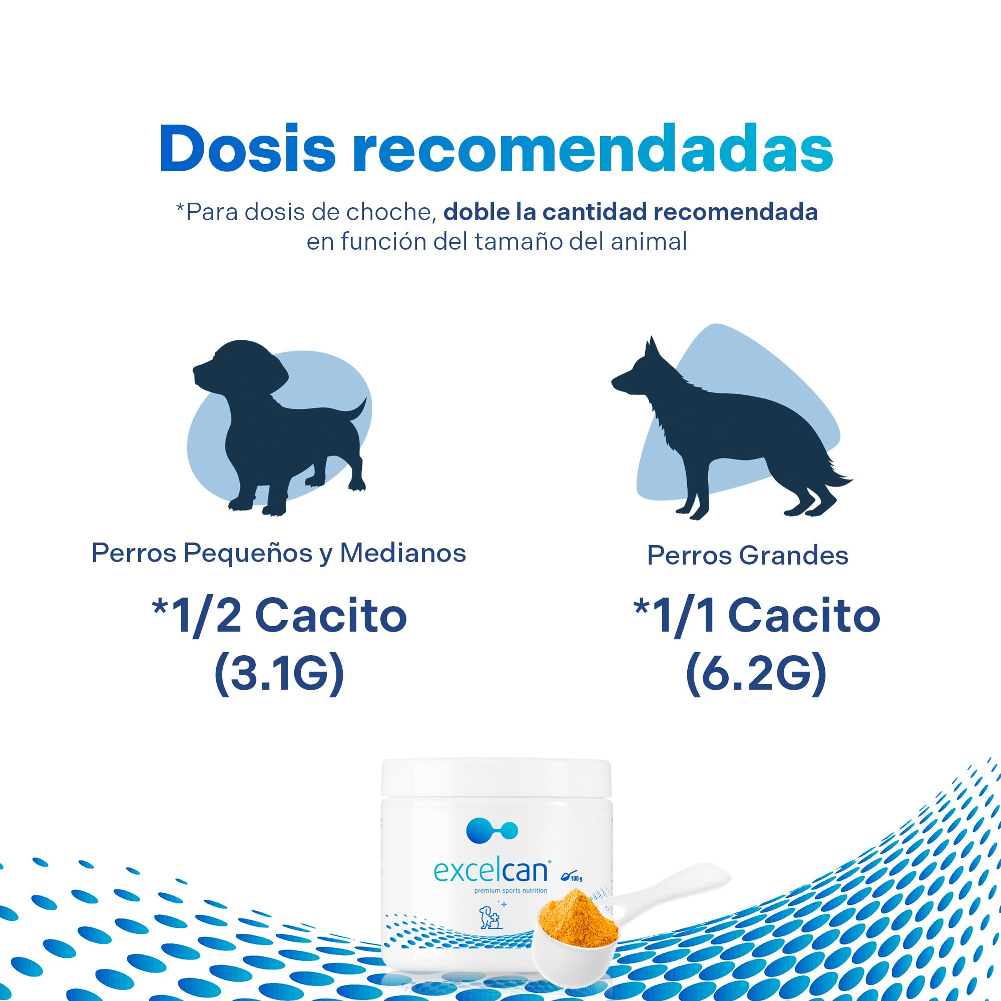 Excelcan® - condroprotector Perros | Antiinflamatorio Natural con colágeno para Perros Mayores | Articulaciones Piel y Pelo (300g)