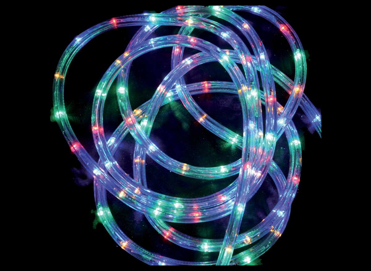FEERIC LIGHTS & CHRISTMAS - Guirnalda de luces para exteriores (8 funciones, LED de tubo de 8