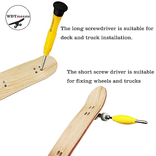 Miniatura 5 de Cinta de agarre de espuma para diapasón (5 piezas de 4.331 in x 1.457 in), cinta de espuma antideslizante para mini patineta, herramientas de