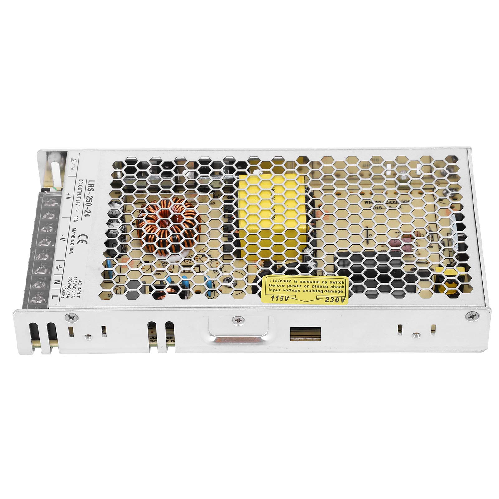 Fafeicy Schalttransformator-Treiber, 250 W AC-DC 12 V Ausgang (LRS-250-24)