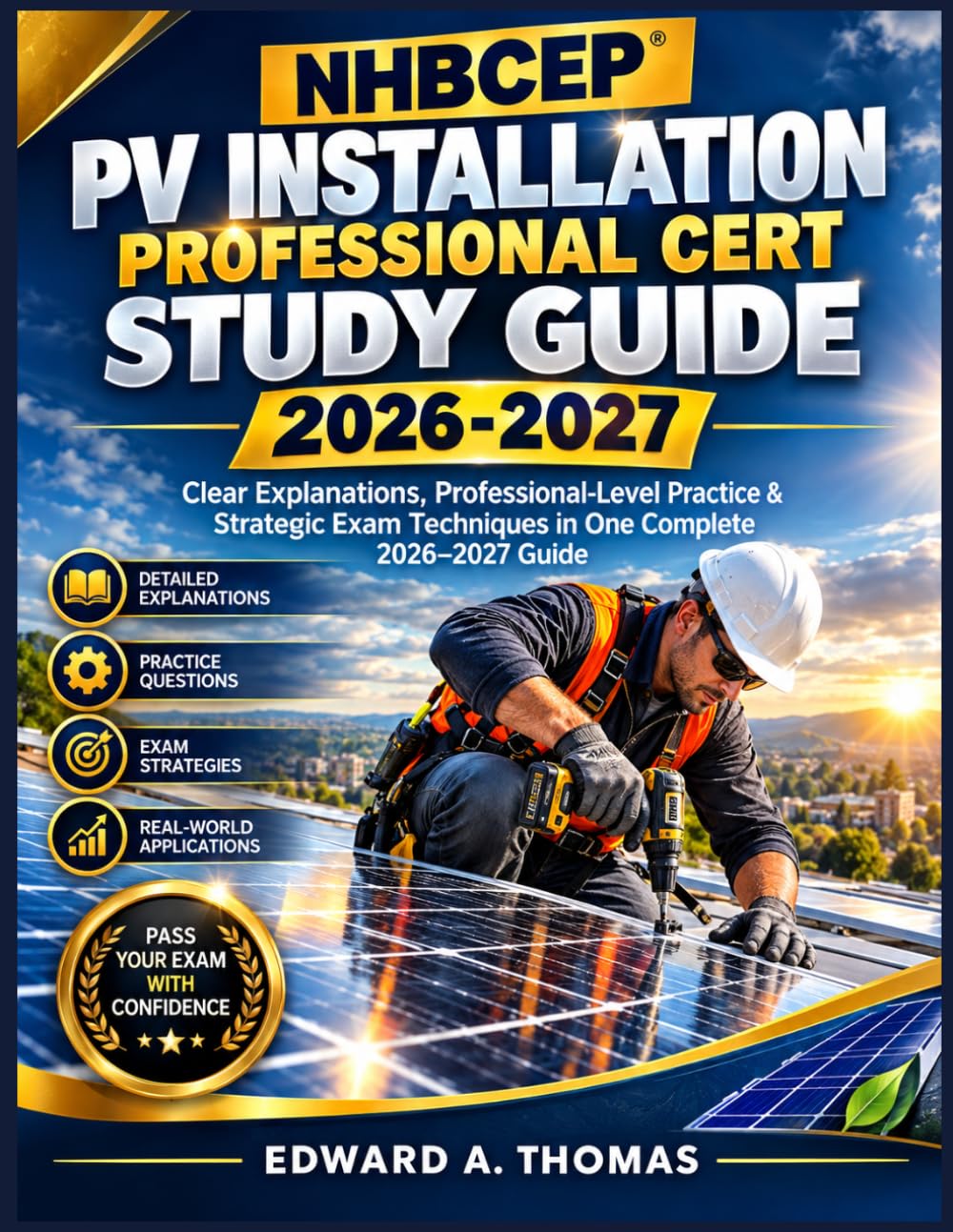 NHBCEP PV INSTALLATION PROFFESIONAL CERT STUDY GUIDE 2026-2027: Clear Explanations, Professional-Level Practice & Strategic Exam Techniques in One Complete 2026–2027 Guide