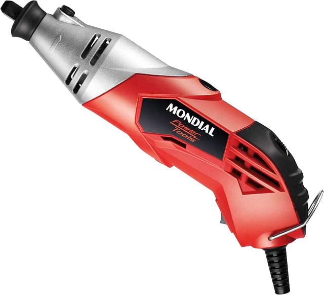 Microrretífica, Mondial, Vermelho, 170W, 110V - FMR-01